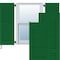 Ekena Millwork 15W x 63H Americraft Two Equal Louver Exterior Real Wood Shutters, Viridian Green, PR RW101LV15X63HGH - alternate 1